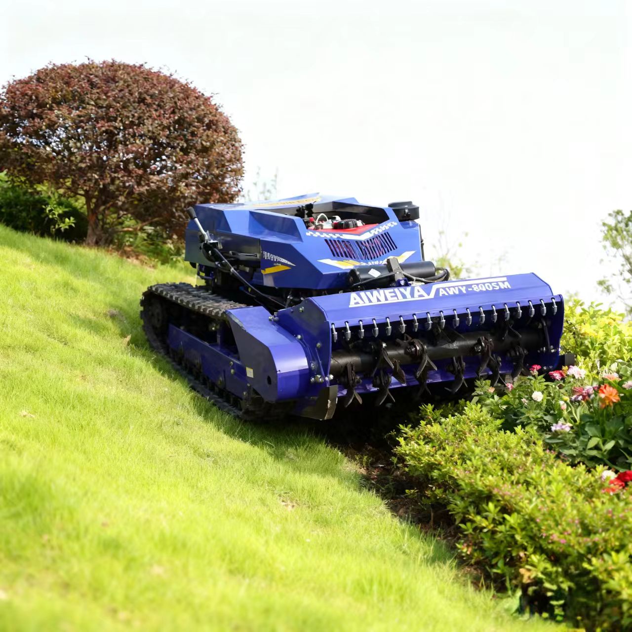 Robot Chassis - Cortadora de Césped a Gasolina Personalizada