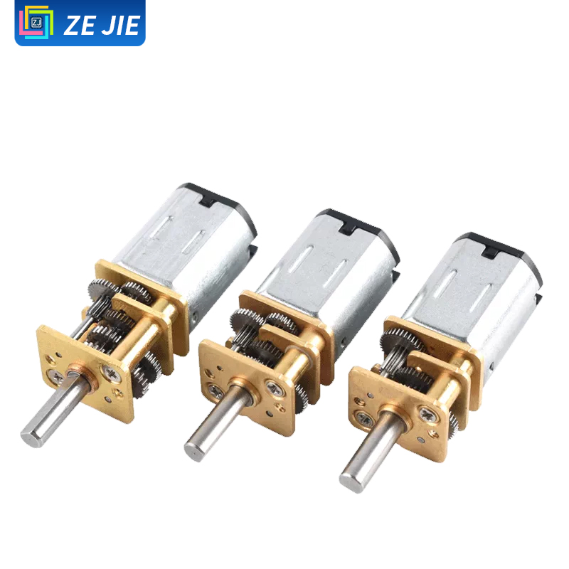 Dc Motor - Motor reductor de engranajes GA12‑N20, motor
