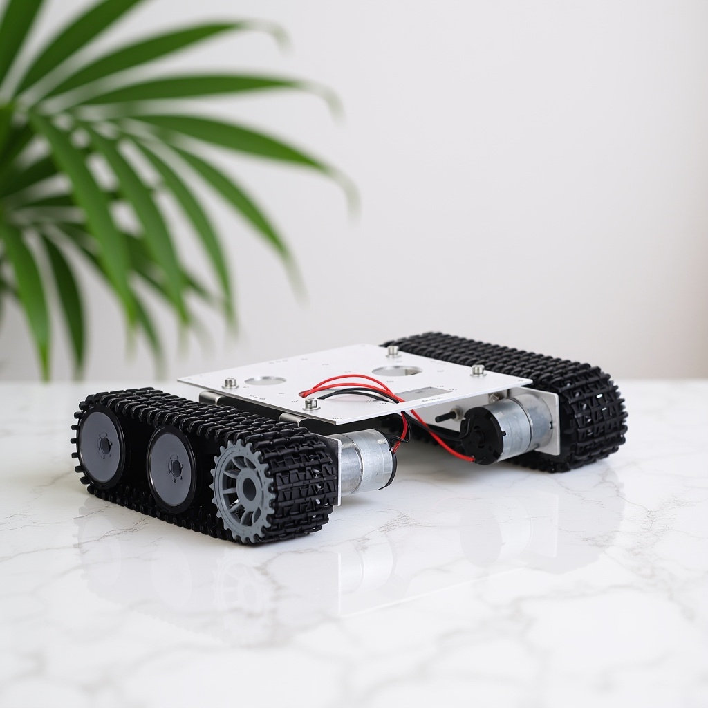 Tracked Robot Chassis - Kit de chasis de tanque robótico