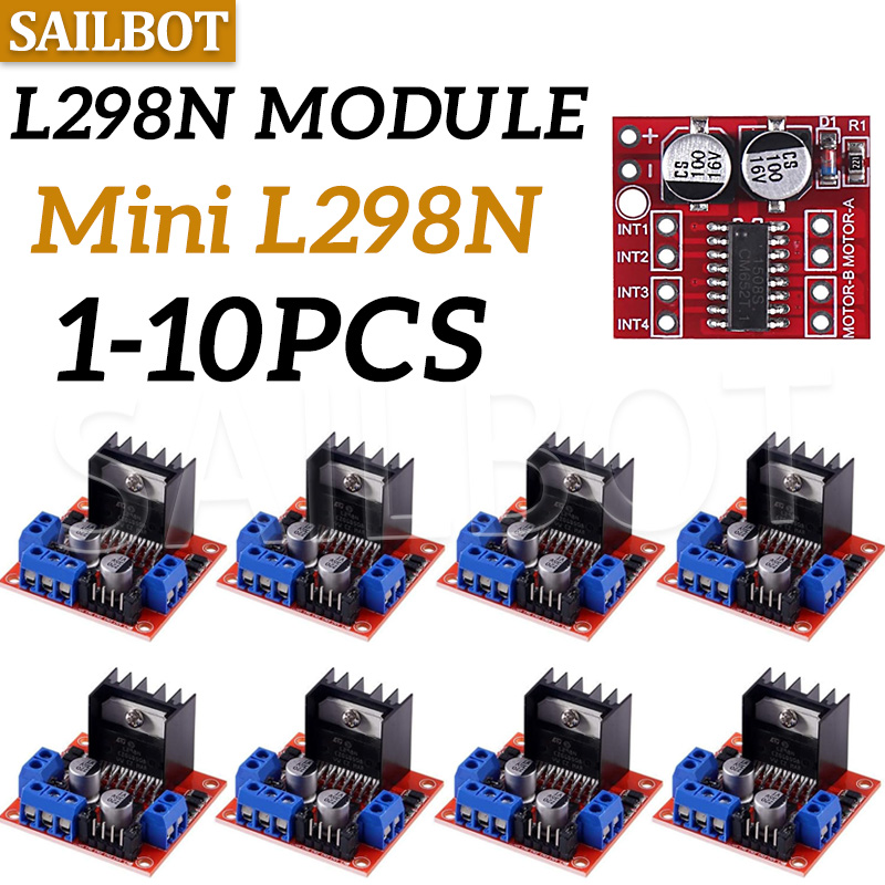 Motor Driver L298N - 1/5/10 Uds L298N controlador de Motor