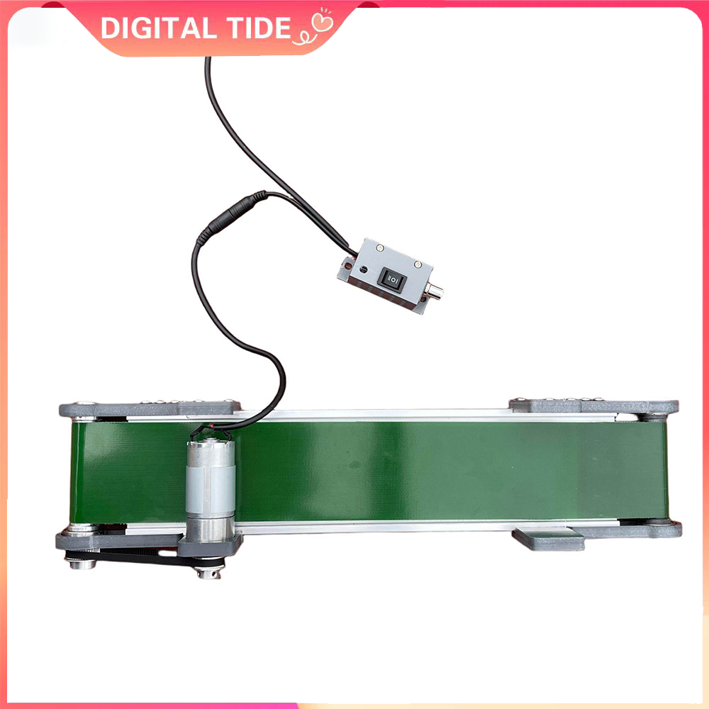 Line Follower Robot - Cinta transportadora de escritorio, 10x100cm, Motor