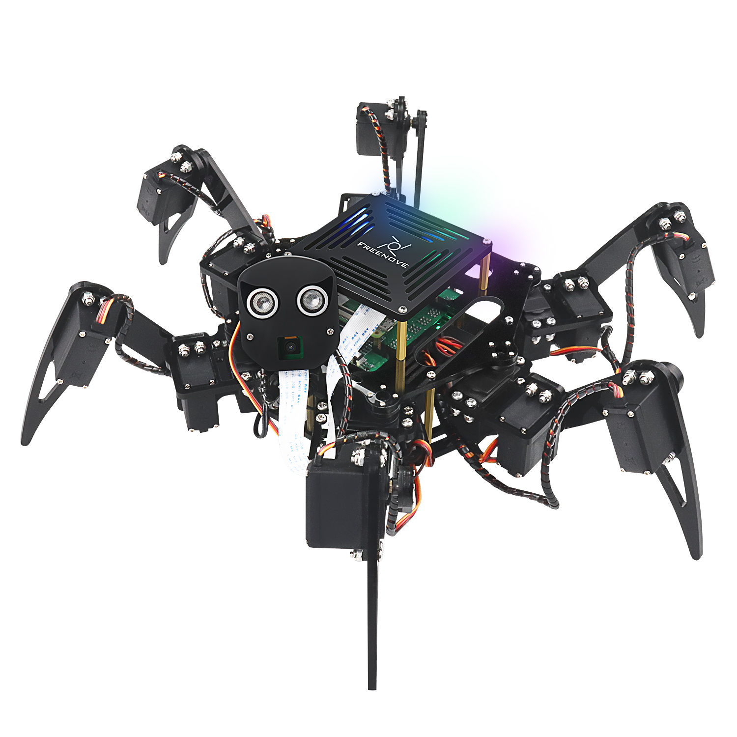 Line Follower Robot - Kit de robot hexápodo grande Freenove