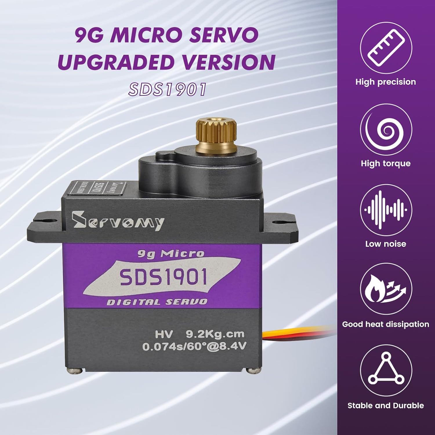 Arduino Robot - SERVOMY-SDS1901 Digital 9G Micro Servo Sin