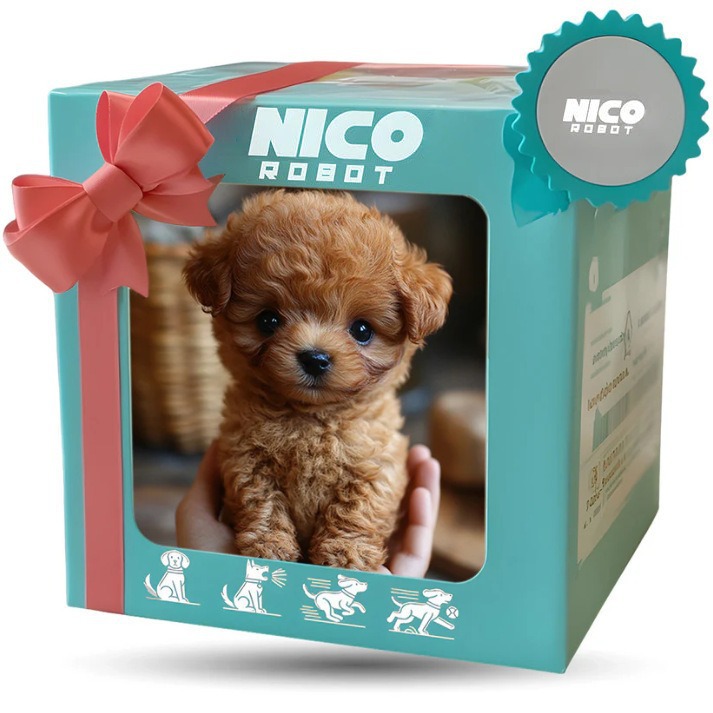 Line Follower Robot - Robot de Peluche Nico, Mascota Electrónica,