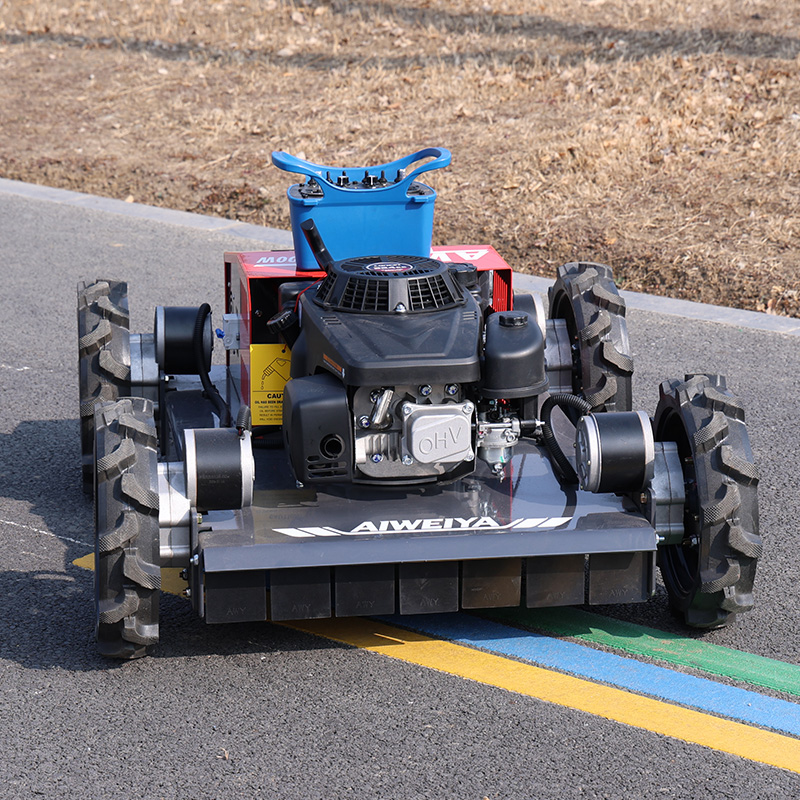 Robot Wheel - Cortacésped robótico con control remoto personalizado,