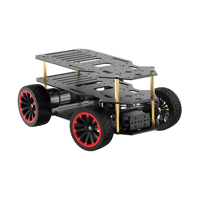 Arduino Robot - Ackerman-Robot de Metal para coche, chasis