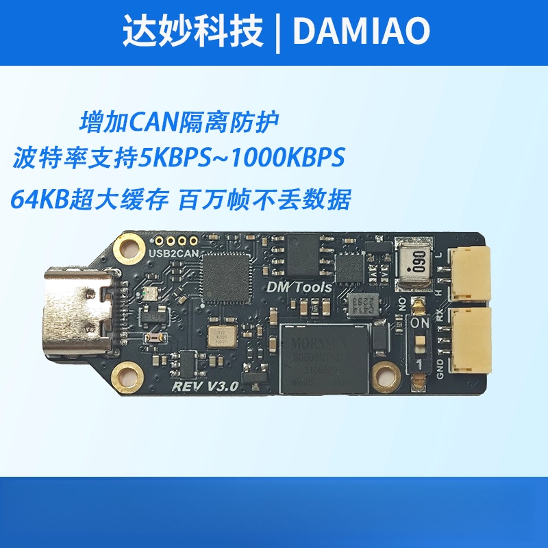 Motor Driver Module - Analizador CAN, Depurador de Motores MIT,