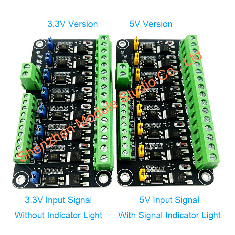Uln2003 Driver - Módulo MOSFET de 8 Canales, Microcontrolador