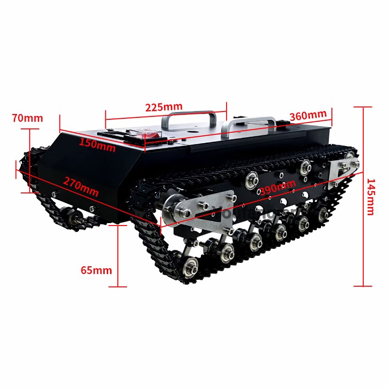 Chasis de Tanque RC con Capaci - Stm32 Robot reseña y precio