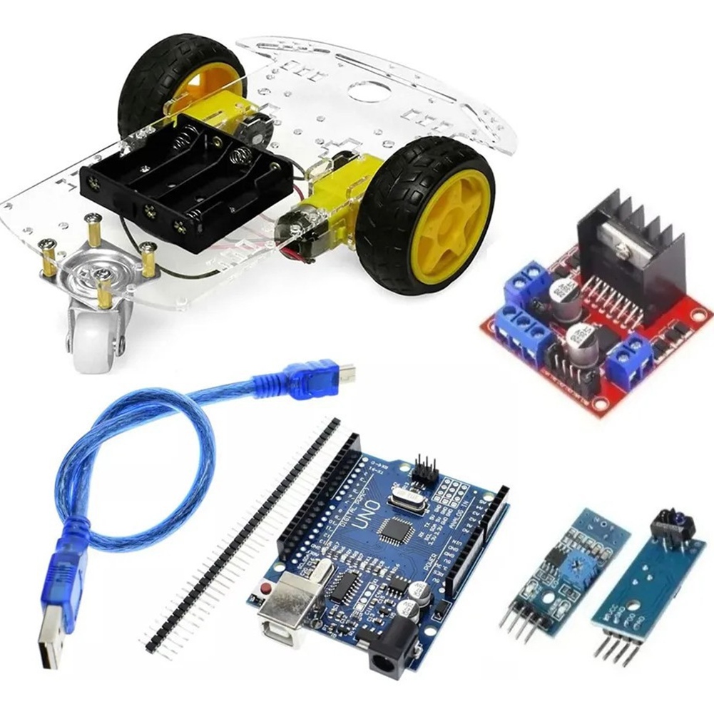 Kit de Coche Inteligente CLCU  - L298N Module reseña y precio
