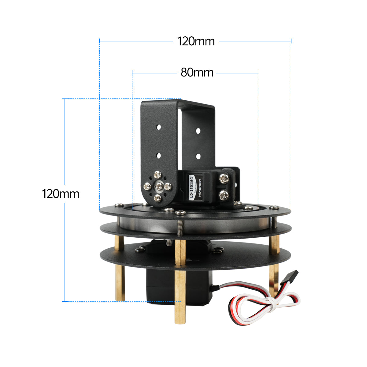 Hiwonder-Kit Servo Digital sin - Servo Bracket reseña y precio