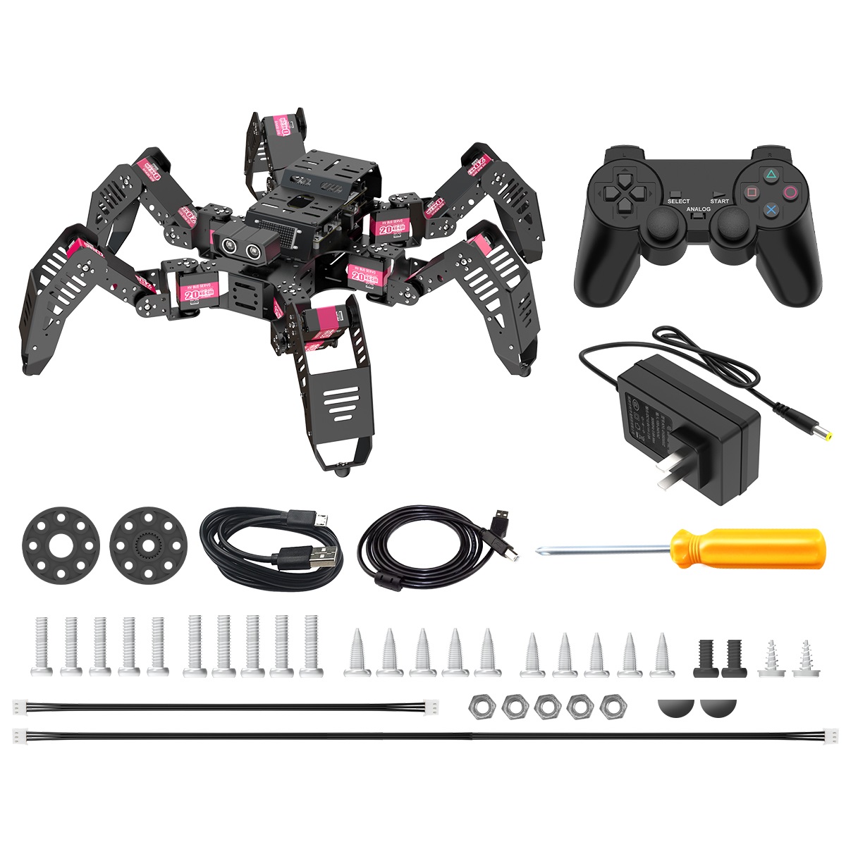 Hiwonder Spiderbot, Robot Arañ - Robotics Kit reseña y precio