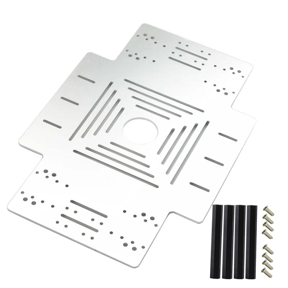 Chasis de aleación de aluminio - Arduino Robot reseña y precio