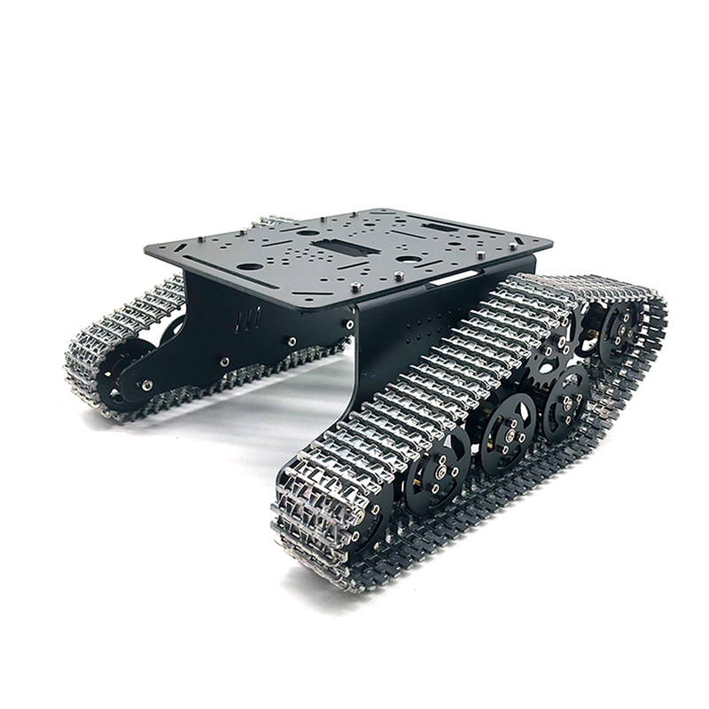 Chasis de tanque 2WD de metal  - Tracked Robot Chassis reseña y precio