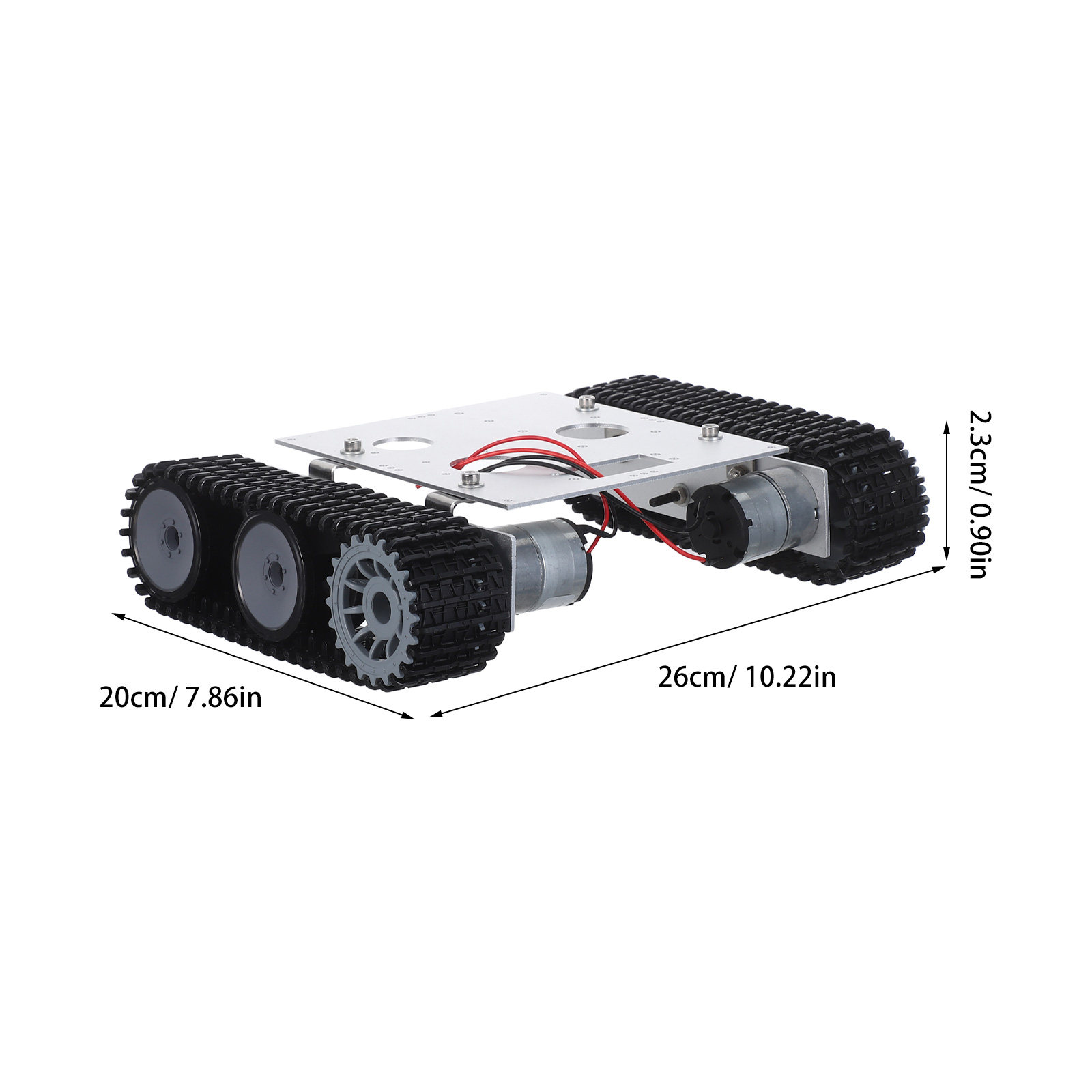 Kit de chasis de tanque robóti - Tracked Robot Chassis reseña y precio