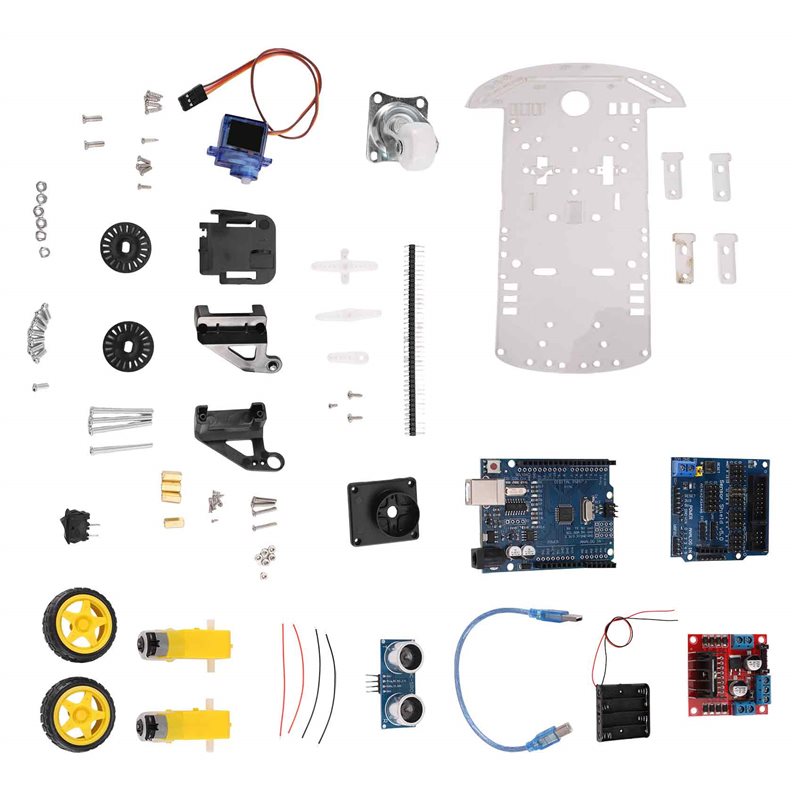Kit de chasis para coche robot - Arduino Robot reseña y precio