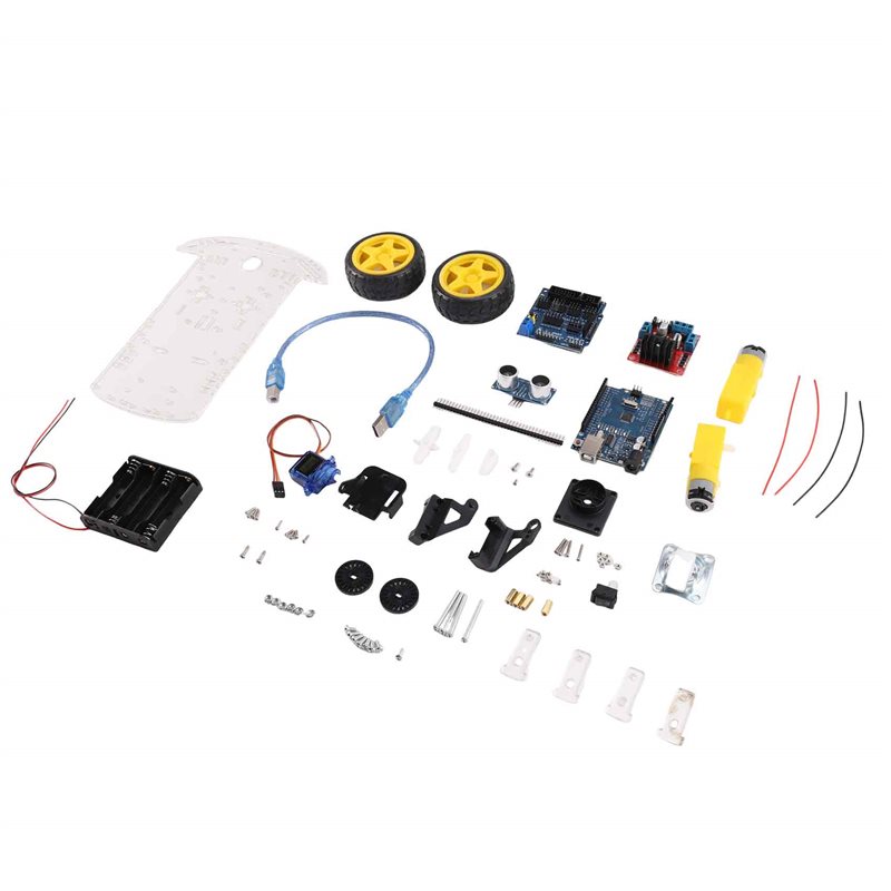 Kit de chasis para coche robot - Arduino Robot reseña y precio
