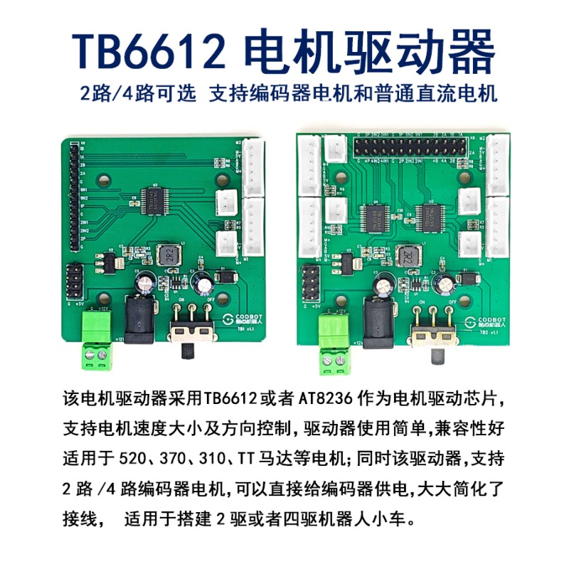 Módulo de control de motor TB6 - L298N Module reseña y precio