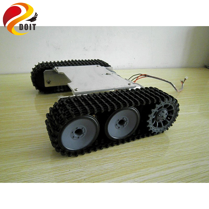 Kit RC, robot, chasis de coche - Tracked Robot Chassis reseña y precio