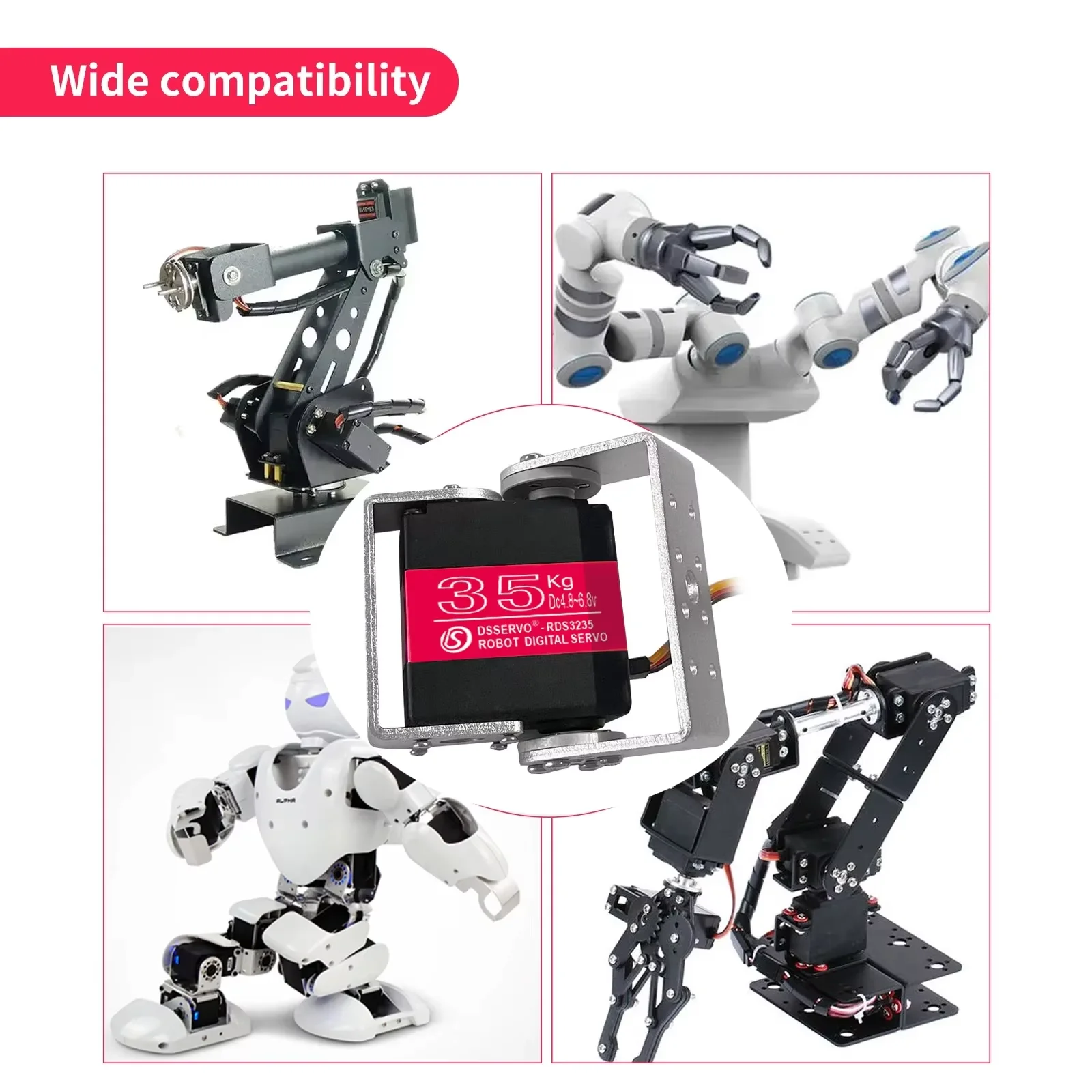 Juego de 1/2/4 Servomotores Ds - Robot Car Kit reseña y precio
