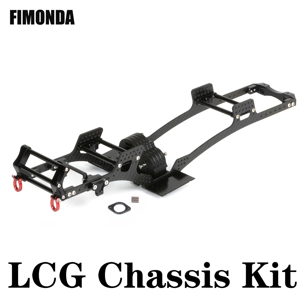 Kit de chasis LCG de fibra de  - Robot Car Kit reseña y precio