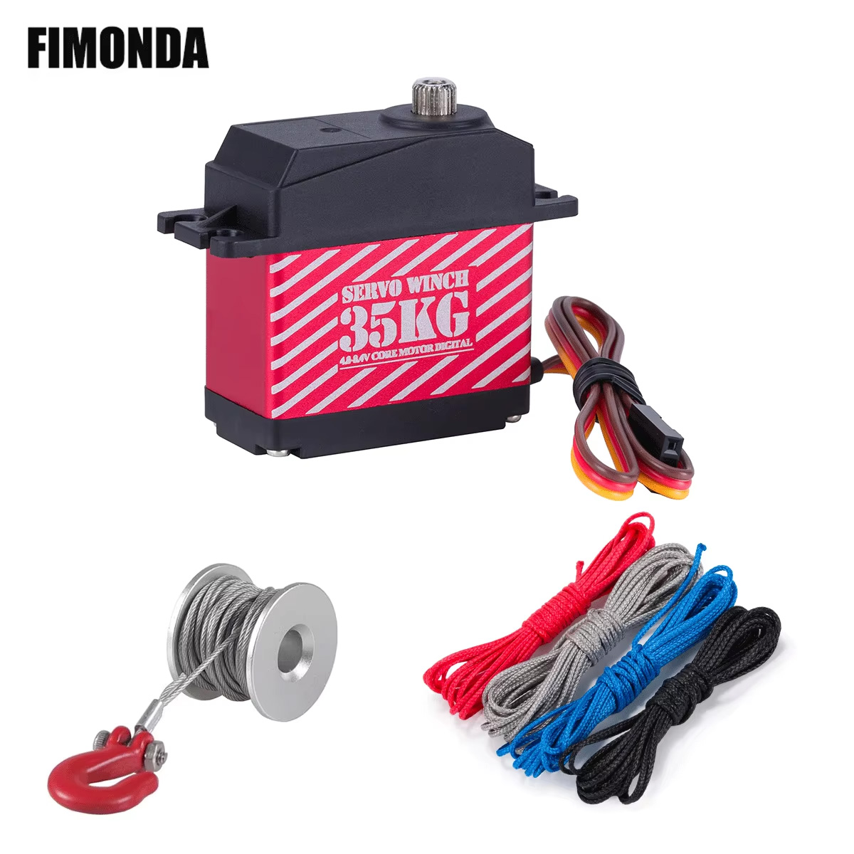 Servo digital de 35 kg 360 °   - Line Follower Robot reseña y precio