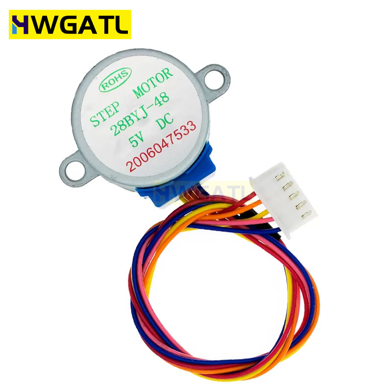 HWGATL 5V 4 fases 28BYJ-48 DC  - Uln2003 Driver reseña y precio