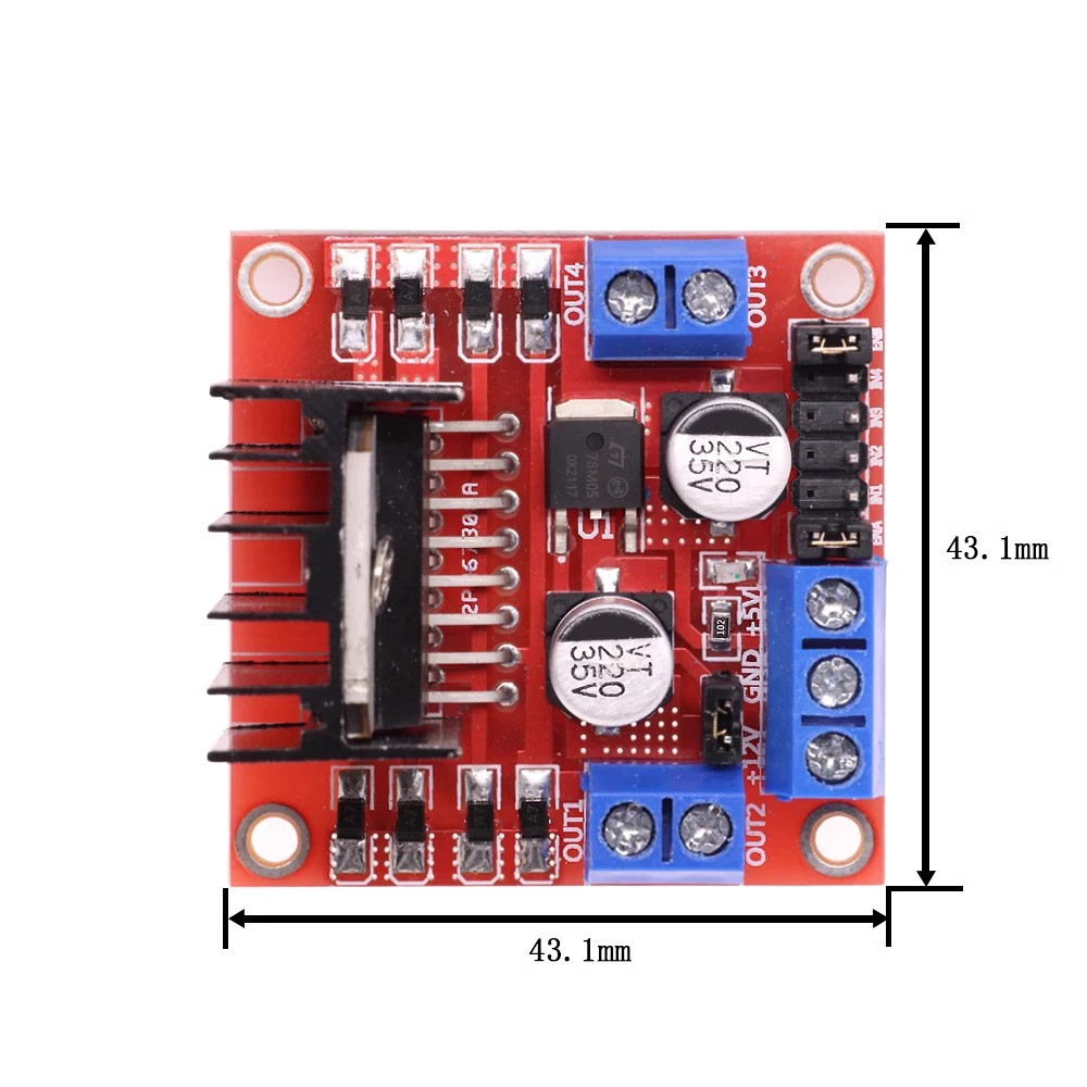1~100 Piezas L298N Módulo Cont - Motor Driver L298N reseña y precio