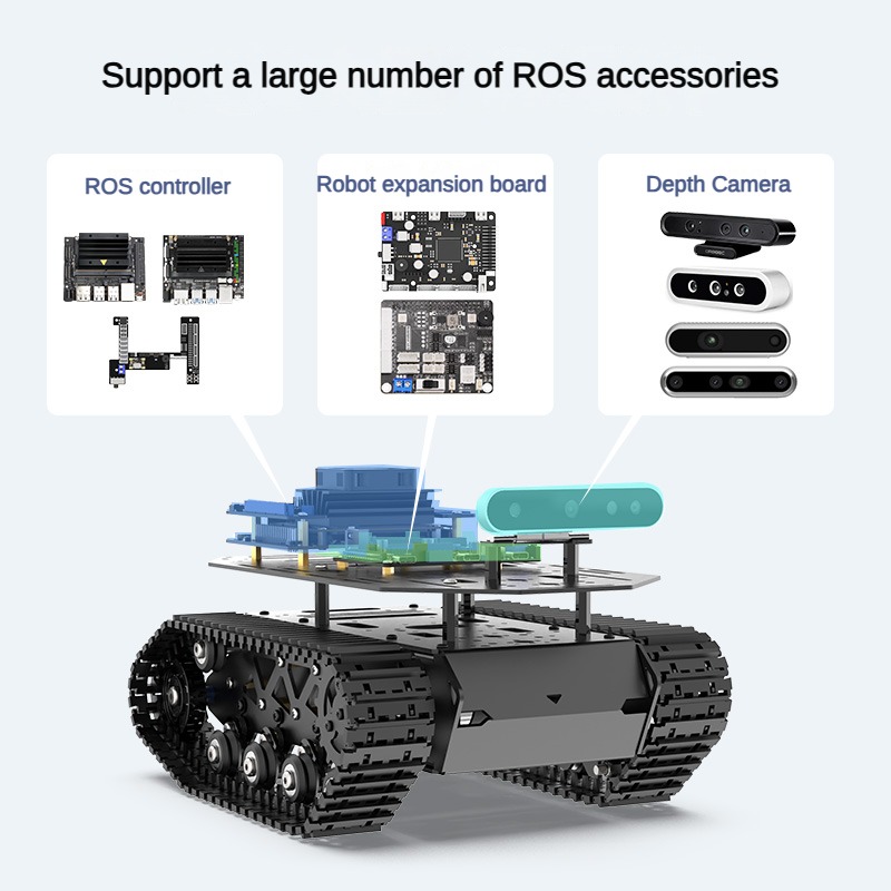 Chasis de tanque de absorción  - Arduino Robot reseña y precio