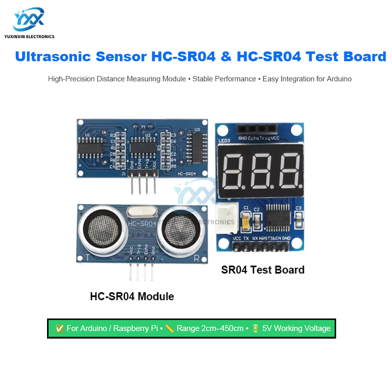 Sensor ultrasónico HC-SR04 HCS - Ultrasonic Distance Sensor reseña y precio