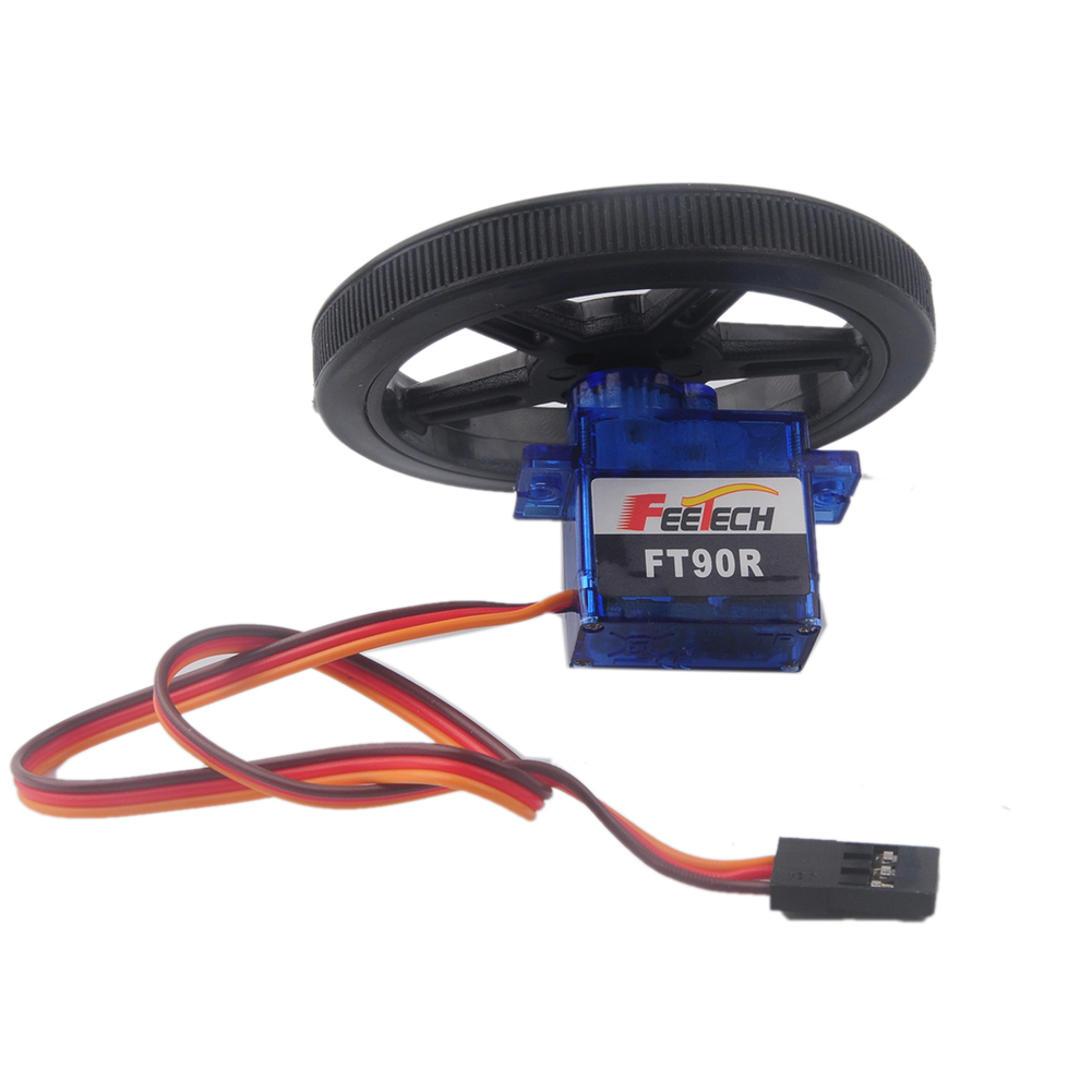 100 Uds Feetech FT90R-C002 3V  - Microbit reseña y precio