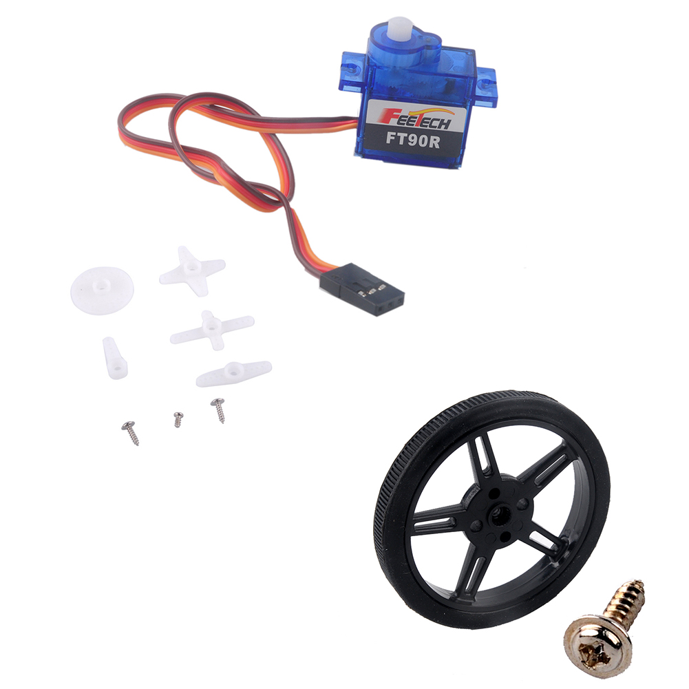 100 Uds Feetech FT90R-C002 3V  - Microbit reseña y precio