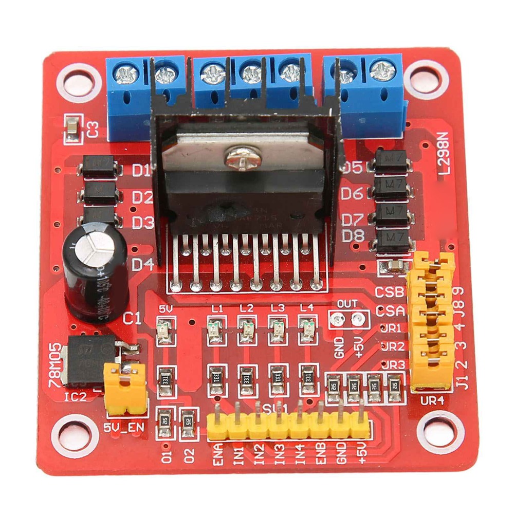 Módulo Controlador de Motor Pa - Motor Driver L298N reseña y precio