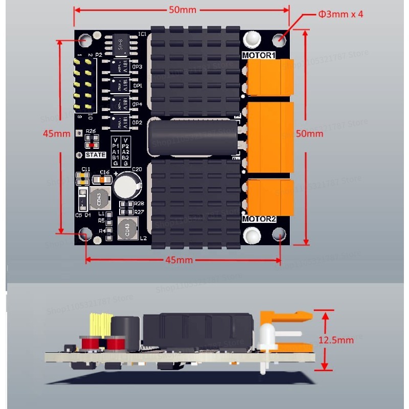 Módulo de Control de Motor DC  - L298N Module reseña y precio