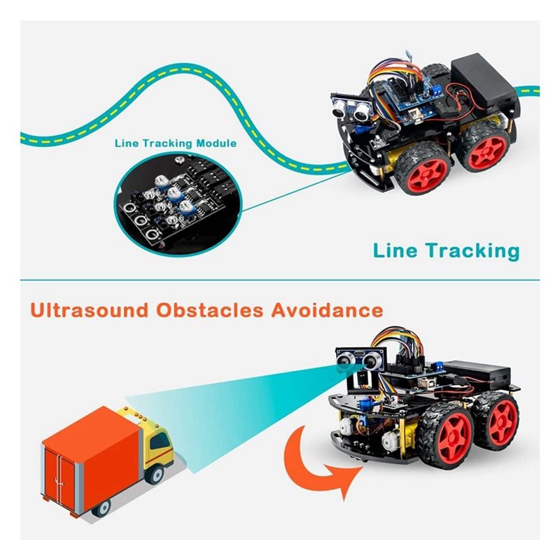 Kit de coche robot inteligente - Arduino Robot reseña y precio